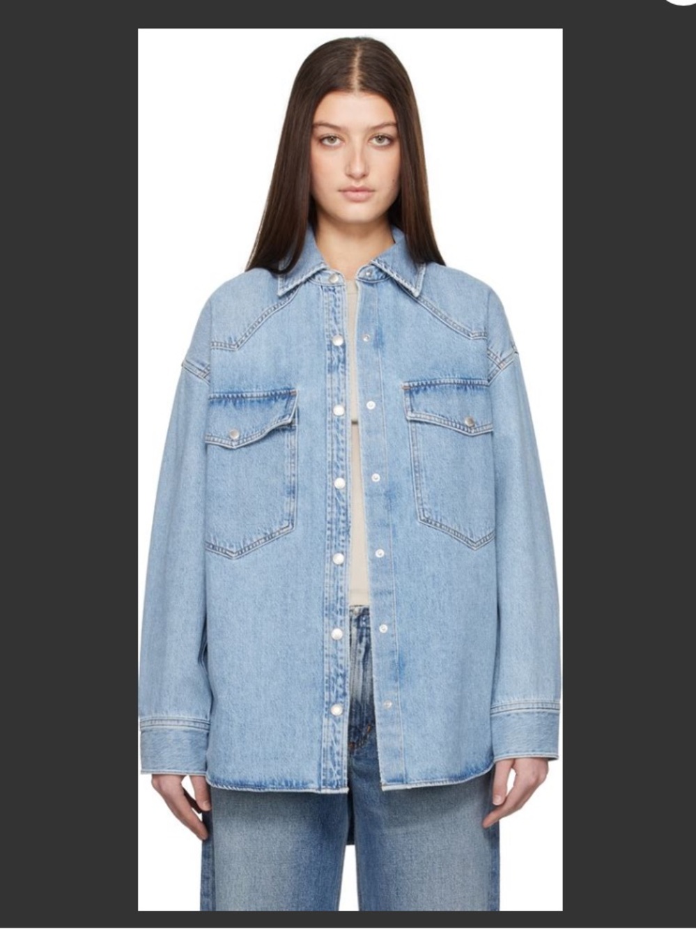 AGOLDE | Lotta Shirt Size M